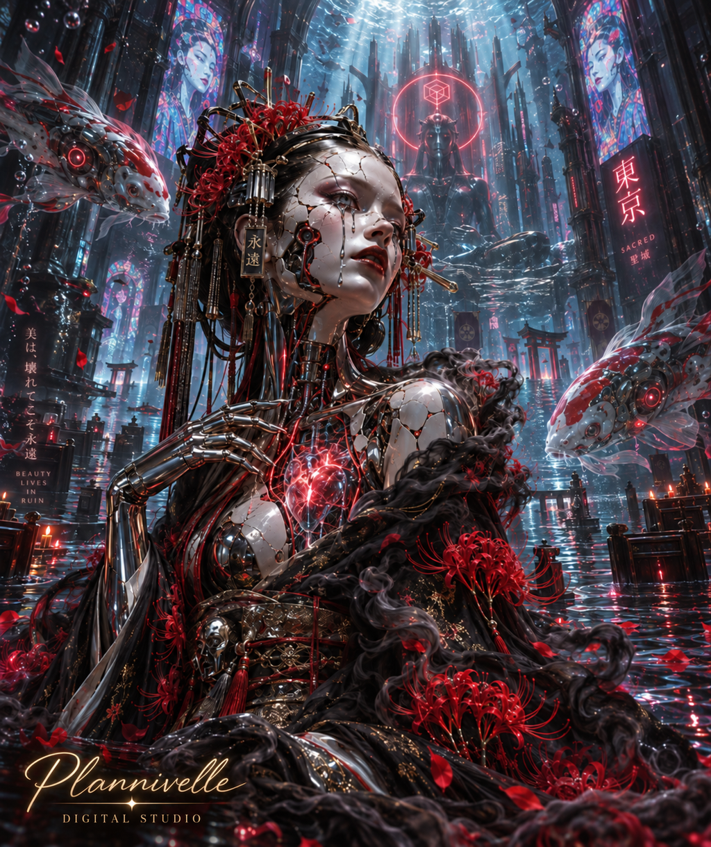 Neon Geisha Queen
