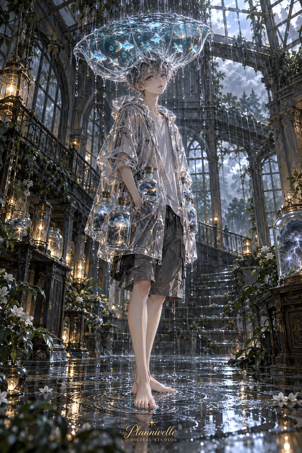 Rain Collector Boy
