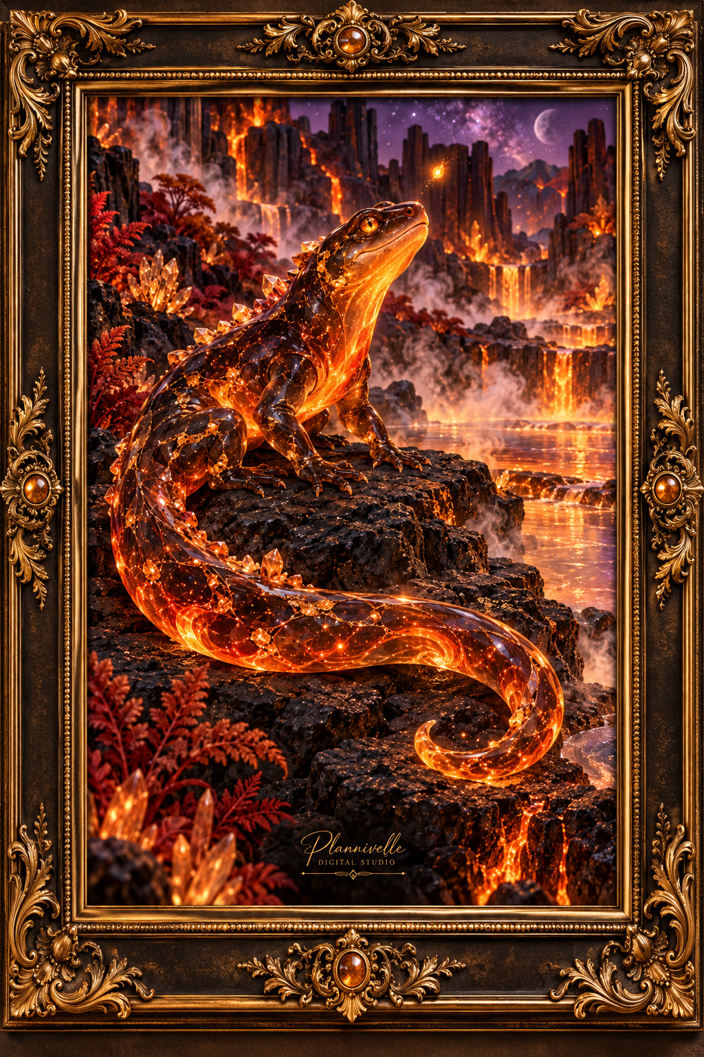 Emberglass Salamander