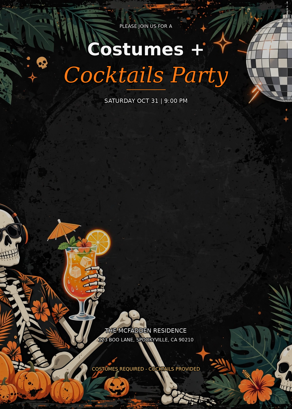 Costumes Cocktails