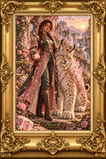 Rosequartz Lynx Guardian