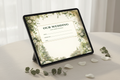 Planificateur de mariage Romance du jardin des Sages
